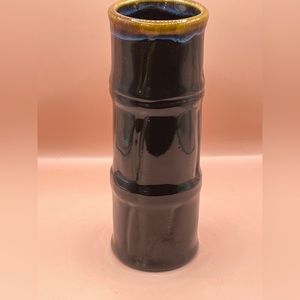 Vintage Libby bamboo tiki glass